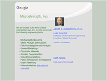 Tablet Screenshot of microstrengthinc.com